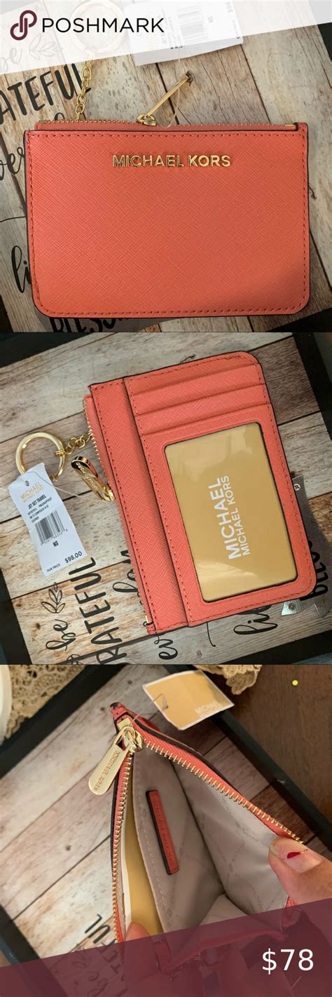 michael kors coin purse card holder|Michael Kors coin purse sale.